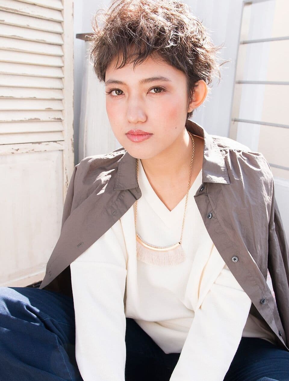 anmaniヘアーモデル
